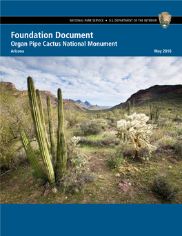 Foundation Document, Organ Pipe Cactus