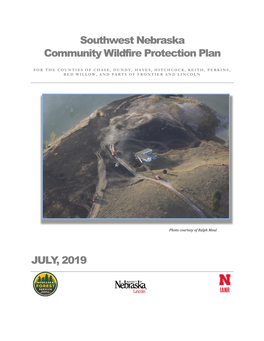 Southwest Nebraska Community Wildfire Protection Plan JULY, 2019