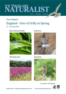 England - Isles of Scilly in Spring 19 - 26 May 2018