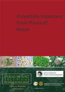 Potentially Important Food Plants of Kenya