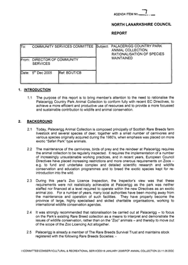 Agenda E M Nq.-,, North Lanarkshire Council Report