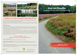 Kop Van Drenthe Wandelroutes Norg.Indd