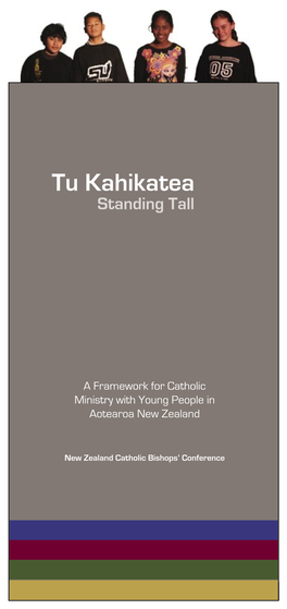 Tu Kahikatea – the Framework for Ministry with Young People