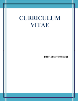 Curriculum Vitae