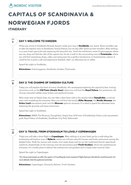 Capitals of Scandinavia & Norwegian Fjords