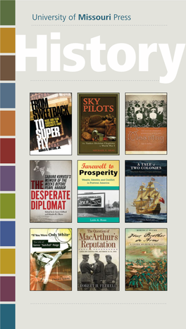 University of Missouri Press History Contents