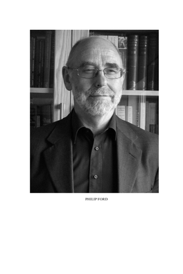 PHILIP FORD Philip John Ford 1949–2013