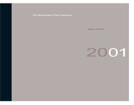 2001 Annual Report