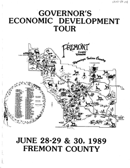 'Governor's Economic Development Tour June- 28