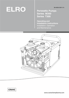 ELRO® Peristaltic Pumps, Series M, M300