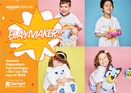 Amazon Playmakers Toy Catalogue – Our Top 100 Toys of 2020
