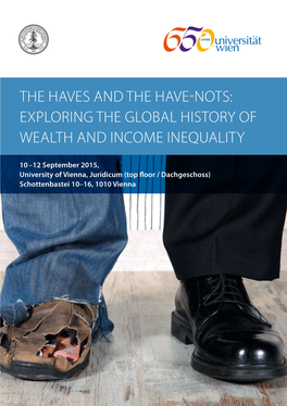 The Haves and the Have-Nots: Exploring the Global History of Wealth and Income Inequality