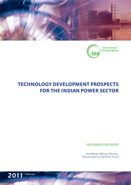 Technology Development Prospects for the Indian Power Sector