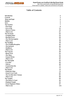 Little Big Planet Unofficial Guide