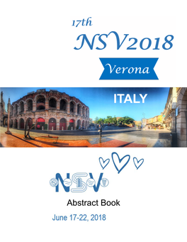 NSV 2018, Verona – Abstract Book