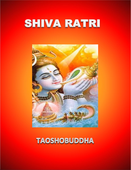 Shiva Ratri - Taoshobuddha