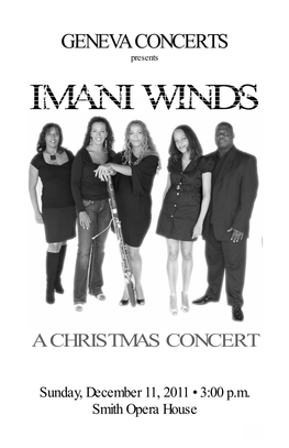 Imani Winds Program