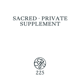 SACRED · PRIVATE SUPPLEMENT Contents