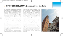 * UN “PO DI BICICLETTA”: Cremona E Il Suo Territorio