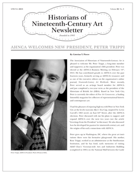 Historians of Nineteenth-Century Art Newsletter