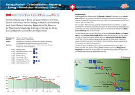 Holzegg (Alpthal) – Zwüschet Mythen – Haggenegg – Banegg – Herrenboden – Mostelberg – Sattel