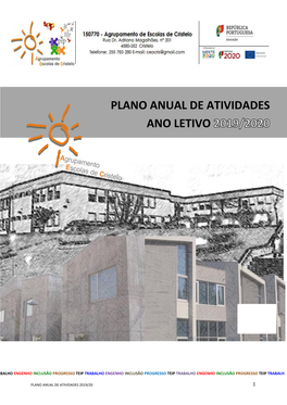 Plano Anual De Atividades Ano Letivo