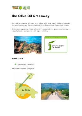 The Olive Oil Greenway (Jaén)