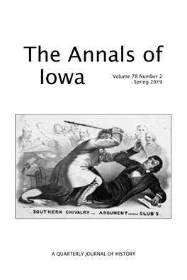 THE ANNALS of IOWA 78 (Spring 2019)