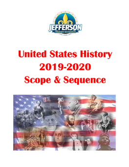 United States History 2019-2020 Scope & Sequence