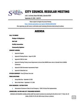 City Council Regular Meeting 448 E
