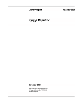 Kyrgyz Republic