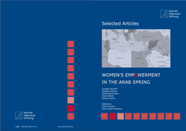 WOMEN's EMP WERMENT in the ARAB SPRING Selected Articles