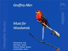 Music for Woodwinds by Geoffrey Allen (B.1927)