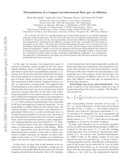 Arxiv:2007.04861V2 [Cond-Mat.Quant-Gas] 23 Jul 2020