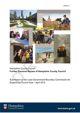 Hampshire County Council Further Electoral Review of Hampshire County Council