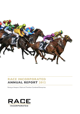Race Incorporated Annual Report 2012