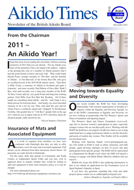 2011 – an Aikido Year!