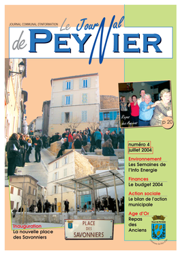 Le Journal De PEYNIER N° 4