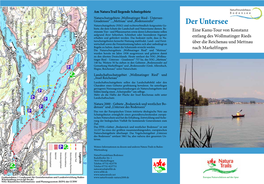 Der Untersee Hat International Bedeutung Als Rast-, Brut-, Naturschutzgebiete „Wollmatinger Ried - Untersee- Mehr Als Dreißig Fischarten Leben Im Bodensee