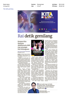 Berita Harian Rai Detik Gemilang