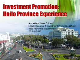 Iloilo Presentation