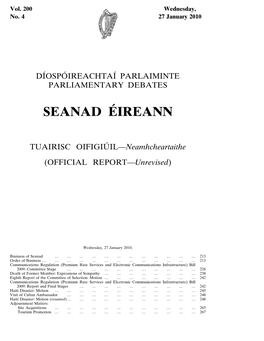 Seanad Éireann