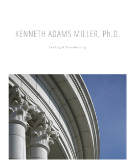 KENNETH ADAMS MILLER, Ph.D