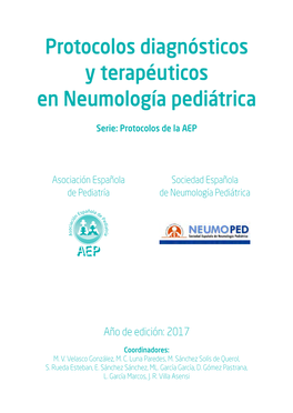 Protocolos Diagnósticos Y Terapéuticos En Neumología Pediátrica