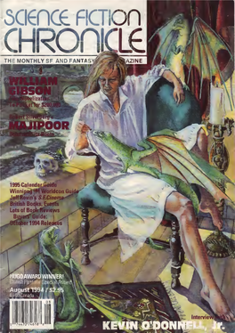 Science Fiction Chronicle V15n09 Porter (Aug 1994)
