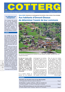 Aux Habitants D'ormont-Dessus De Déterminer L'avenir De Leur Commune