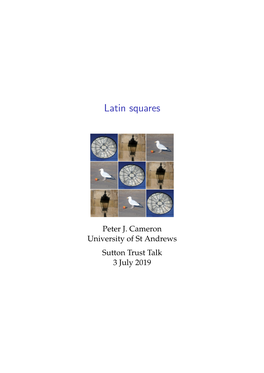 Latin Squares