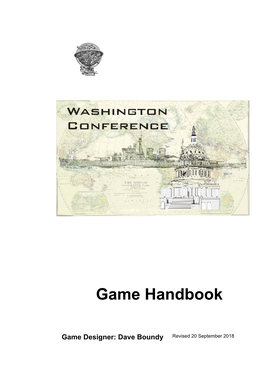 Game Handbook