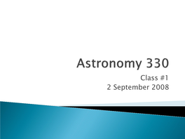 Astronomy ◦ Astronomical Datasets (E.G