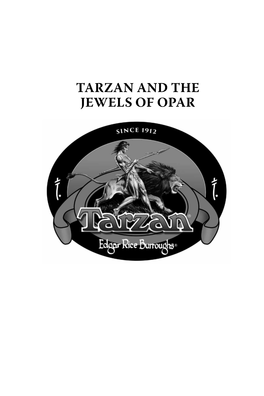 Tarzan and the Jewels of Opar